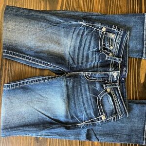 Miss Me Dark Blue Boot Cut Jeans